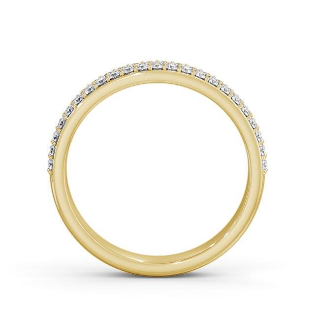 Half Eternity Ring, Round Cut Double Row