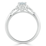 1.00ct Oval Cut Moissanite Engagement Ring, Vintage Style,  Available in White Gold, Platinum, Rose Gold or Yellow Gold