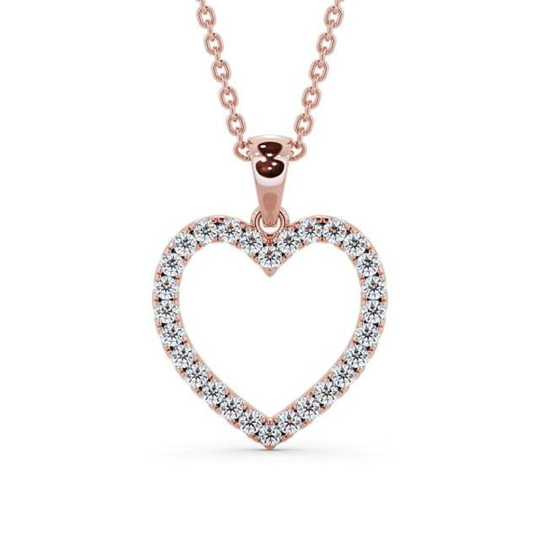 Heart Shaped Pendant 0.70ct