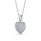 Heart Shaped Pendant 0.50ct