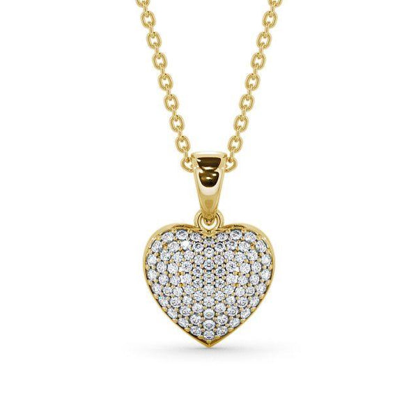 Heart Shaped Pendant 0.50ct