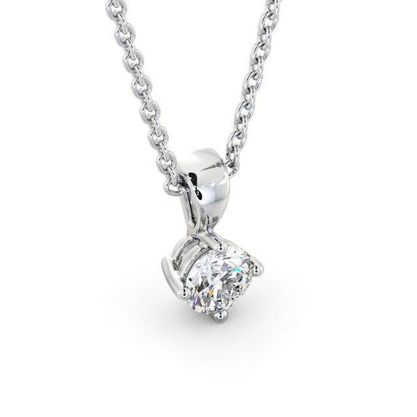 Copy of Round Cut Classic Solitaire Pendant